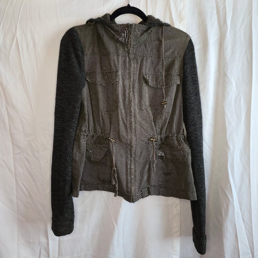 Mudd Women's Army Green Jacket XL